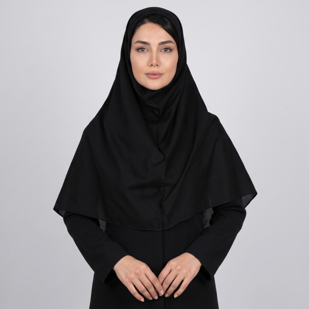 مقنعه اداری قد 90 و 100 زنانه