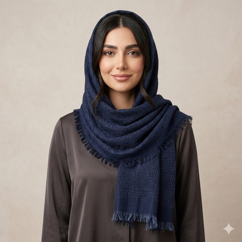شال حصیری دور ریش پاییزه زنانه