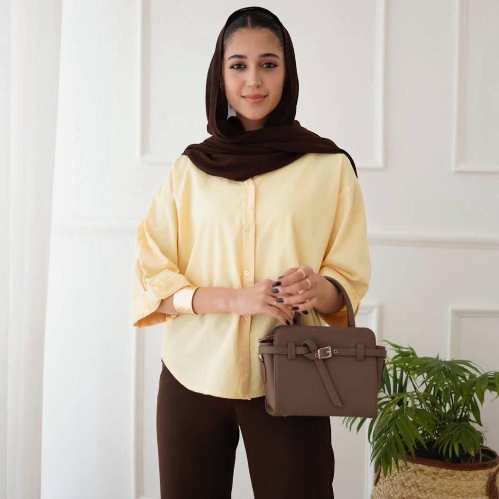 شومیز یقه هفت آستین سه رب زنانه