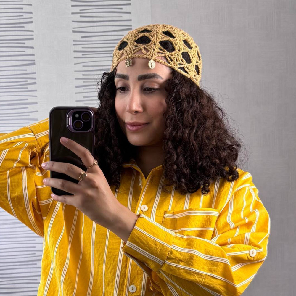 کلاه قلاب بافی ماتیلدا زنانه