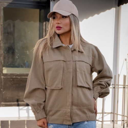 کت کوتاه کتان استانبول زنانه