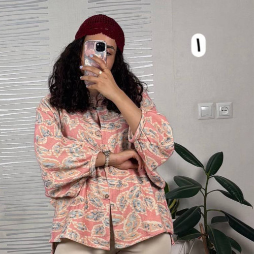 شومیز لینن درجه یک دخترانه