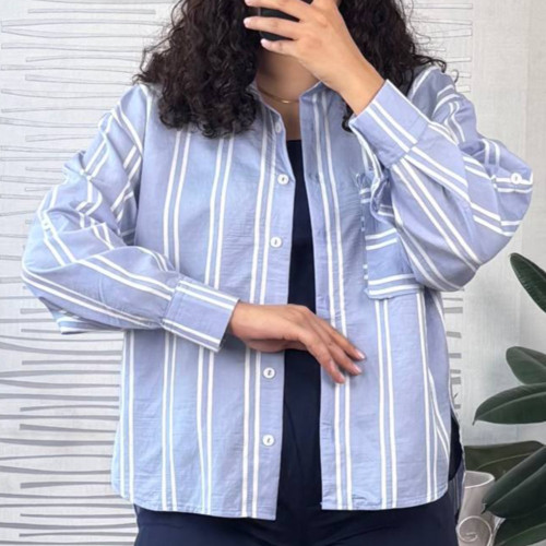 شومیز پری راه راه زنانه