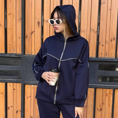 ست سوئیشرت و شلوار پارچه اویشو زنانه