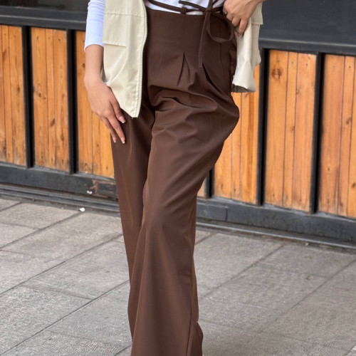 شلوار بگ سانتانا (بارونی) بندی زنانه