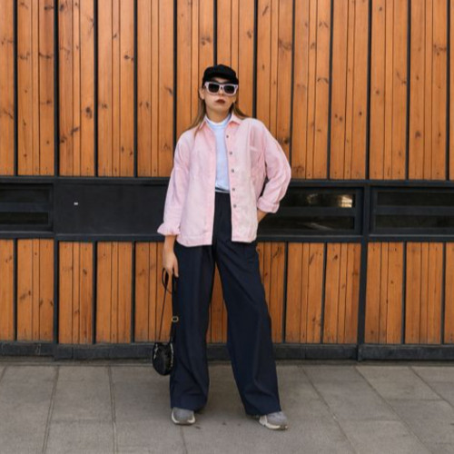 کت کتان کوک‌ دوزی اسپرت دخترانه