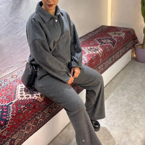 ست نیمتنه و شلوار فوتر (روناک) زنانه