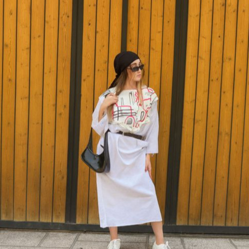 کفتان پارچه لینن زنانه