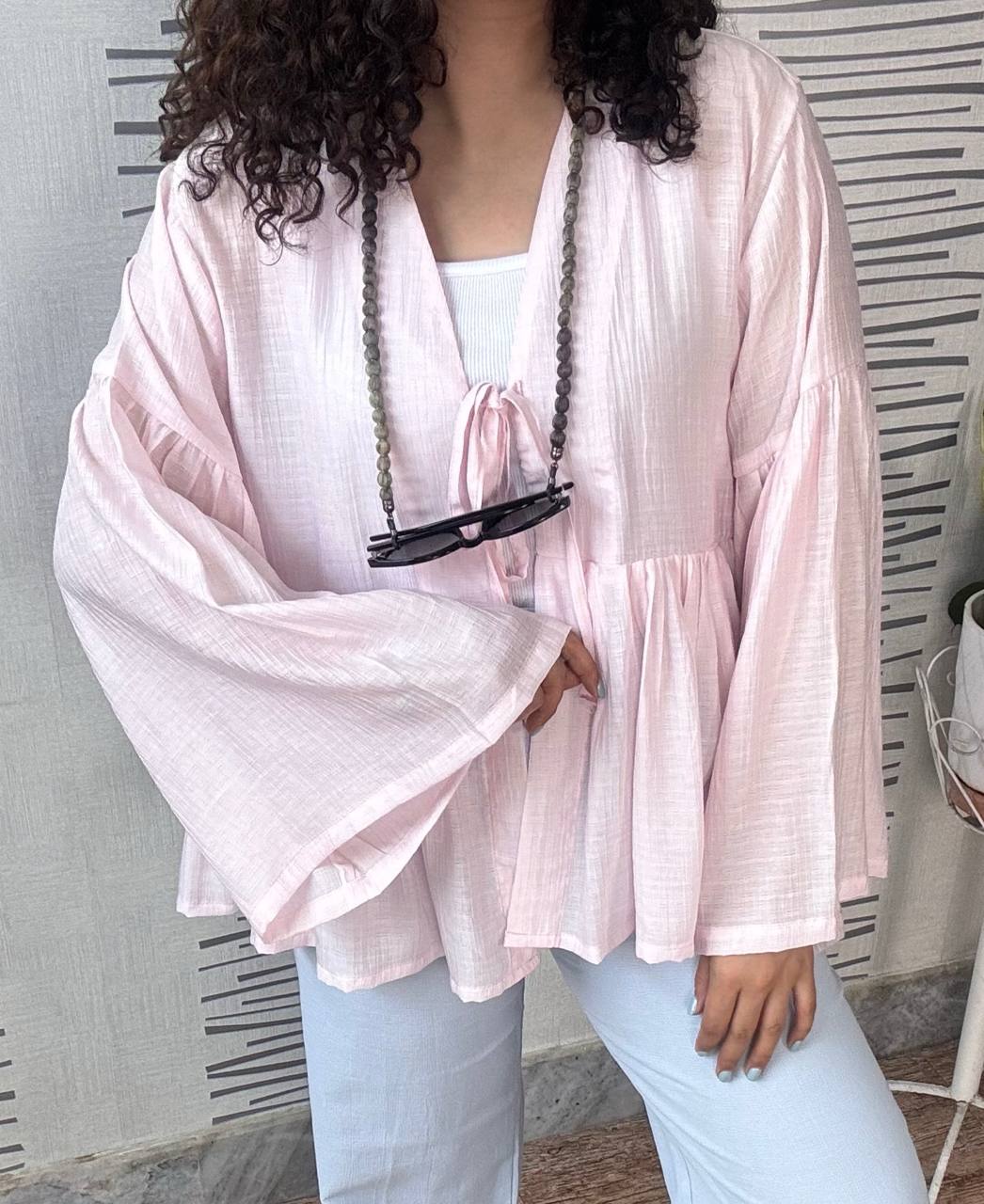 شومیز نخی اعلاء جلوگره دخترانه